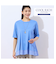 【洗える・接触冷感】COOL RICH COTTON フレアTシャツ