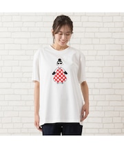 【手洗いOK・綿100％・ＨＡＰＰＹ　ＦＡＣＥ】エマちゃんプリントＴシャツ