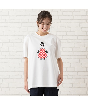 【手洗いOK・綿100％・ＨＡＰＰＹ　ＦＡＣＥ】エマちゃんプリントＴシャツ
