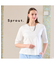 【Sprout.】綿混シルケットスムース　無地Tシャツ