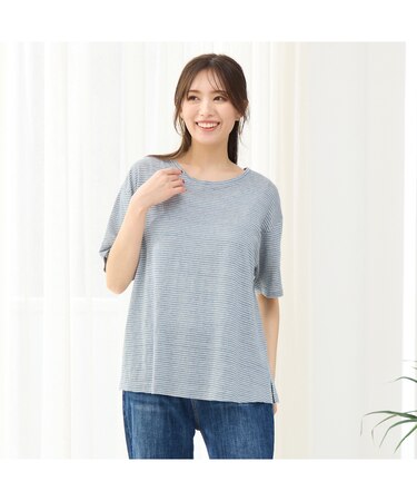 【手洗いOK・麻100％】リバイバルリネンボーダー