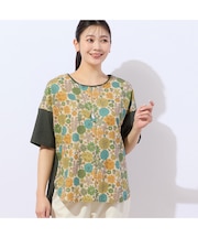 【洗える・日本製】リバティプリント プルオーバー