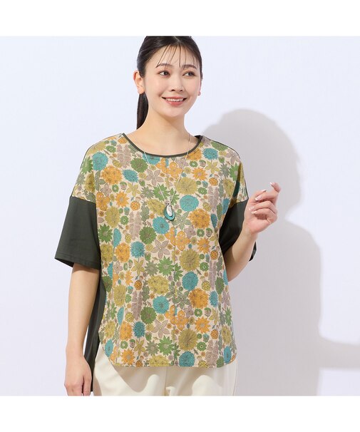 【洗える・日本製】リバティプリント プルオーバー