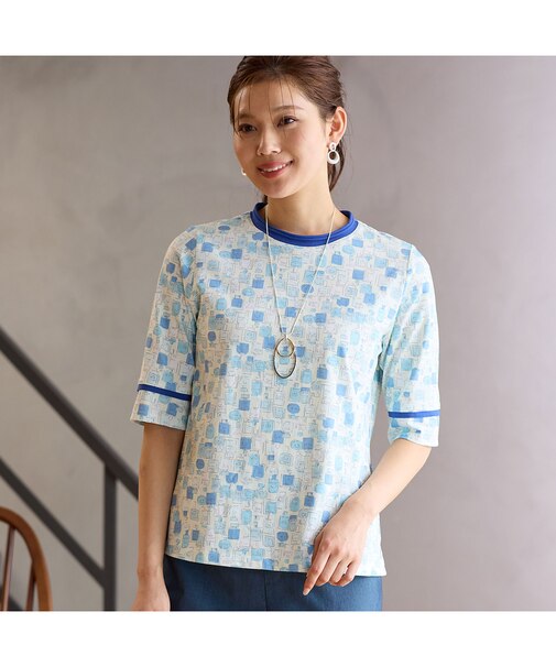 【洗える・日本製】パフューム柄Tシャツ