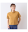【S・Mサイズ】ウォッシャブル天竺ドット×ボーダーTシャツ
