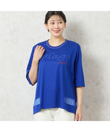 【洗える】Plage刺繍Tシャツ