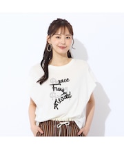 【S・Mサイズ】綿100％フレンチスリーブTシャツ