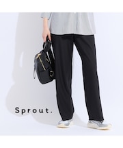 【Sprout.】ストライプトリコットパンツ