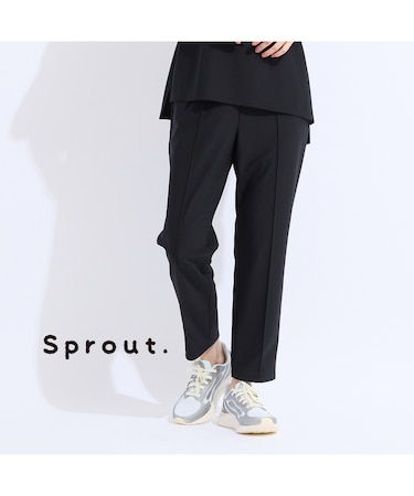 【Sprout.】ウォッシャブルピンタックパンツ