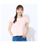 【洗える】前身二重仕立てフレンチスリーブＴシャツ
