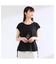 【M～4L】ウォッシャブル接触冷感フレンチスリーブTシャツ