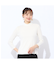 【洗える・接触冷感】綿100％ハイネック　七分袖Tシャツ