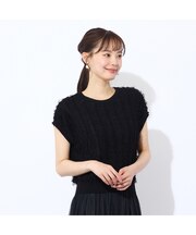 ギマフリンジ　プルオーバーニット