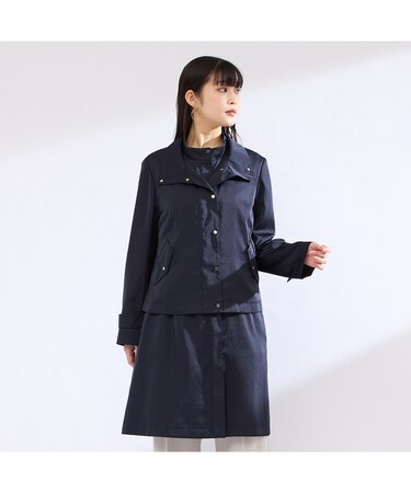 【M~4L】ダルサテン4WAYコート
