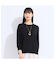 【L～4L/アンサンブル対応】レーシーニット