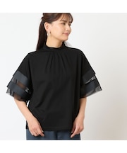 【一部店舗・WEB限定アイテム・洗える】袖リボンプルオーバー