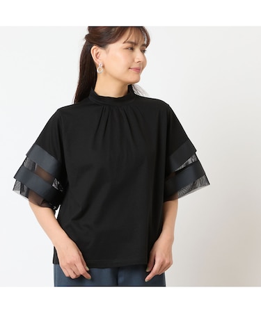 【一部店舗・WEB限定アイテム・洗える】袖リボンプルオーバー