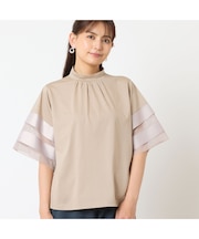【一部店舗・WEB限定アイテム・洗える】袖リボンプルオーバー