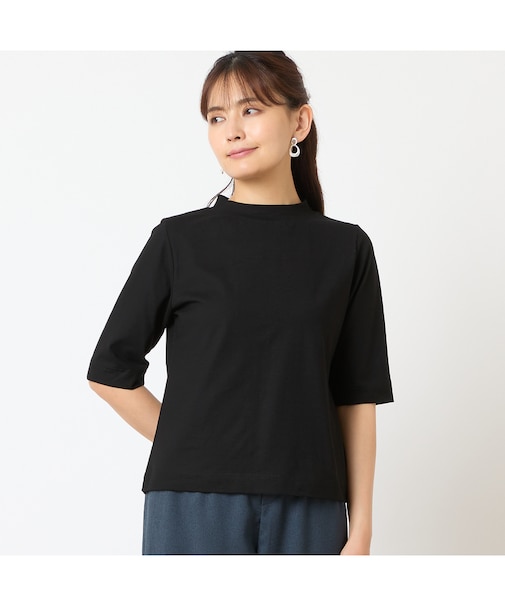 【一部店舗・WEB限定アイテム・洗える・綿100%】バックボタンTシャツ