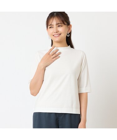 【一部店舗・WEB限定アイテム・洗える・綿100%】バックボタンTシャツ