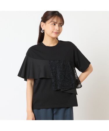 【一部店舗・WEB限定アイテム・洗える】フリルTシャツ