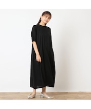 【一部店舗・WEB限定アイテム・洗える・綿100%】コクーンワンピース