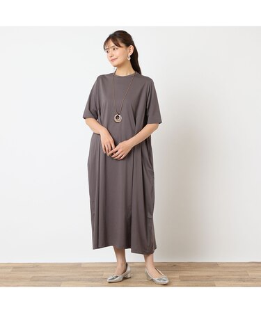 【一部店舗・WEB限定アイテム・洗える・綿100%】コクーンワンピース