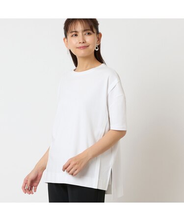 【一部店舗・WEB限定アイテム・洗える・日本製】スムースワイドプルオーバー