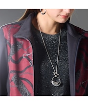 リングモチーフトグルネックレス