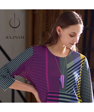 【KALNAM】アルミニウムレイヤーネックレス