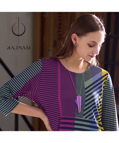 【KALNAM】アルミニウムレイヤーネックレス