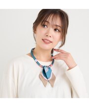 スカーフ風・マグネットネックレス