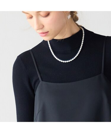 【一部店舗・オンラインショップ限定】淡水パールショートマグネットネックレス