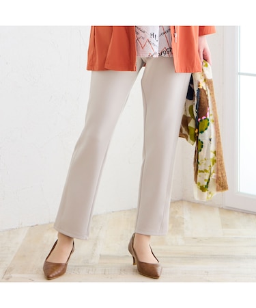 【洗える・3L/4Lサイズあり】快適ストレッチパンツ