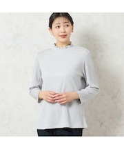 【洗える・日本製】テレコカットソー