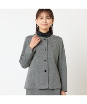 【セットアップ可能】ノーカラージャケット