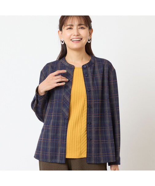 モールチェックシャツ