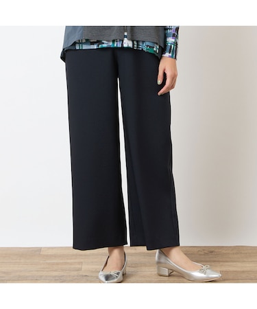 【洗える】ワイドパンツ