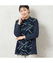 【洗える・3L/4Lサイズあり・日本製】ジャカードトップス