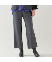 【保温性・洗える・3L/4Lサイズあり】セミワイドストレートパンツ