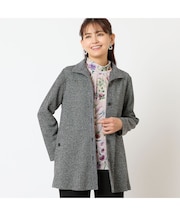 ジャカードニットジャケット