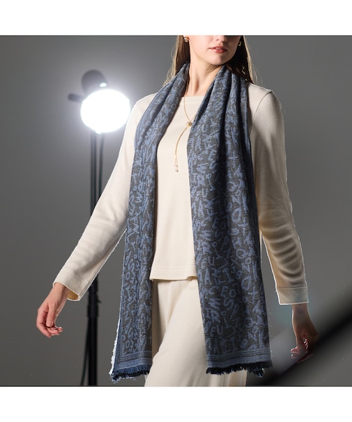 イタリア製英字ロゴストール