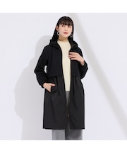 ダンボール×タフタ切り替えコート