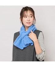 【手洗いOK】キャンディ形ループマフラー