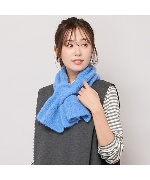 【手洗いOK】キャンディ形ループマフラー