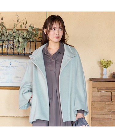 スタンドカラー・ドルマンスリーブジャコット