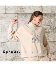 【L～４L/セットアップ対応】ハニカムダンボールプルオーバーカットソー