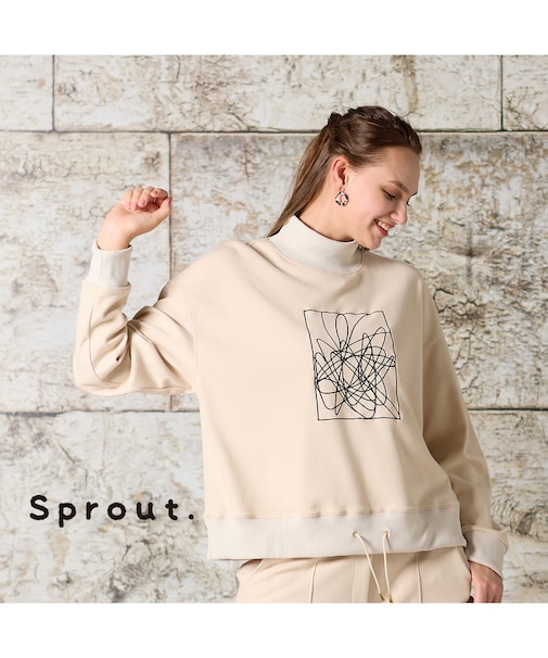 【L～４L/セットアップ対応】ハニカムダンボールプルオーバーカットソー