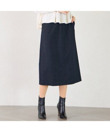 【セットアップ対応】両面起毛オールゴムスカート