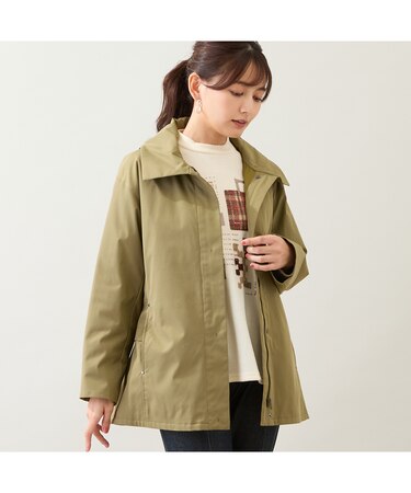 パーテーションダウン ステンカラージャケット